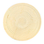 Makramee-Ringe aus Holz im Set, Kreis, 6 bis 30 cm, 13 Ringe